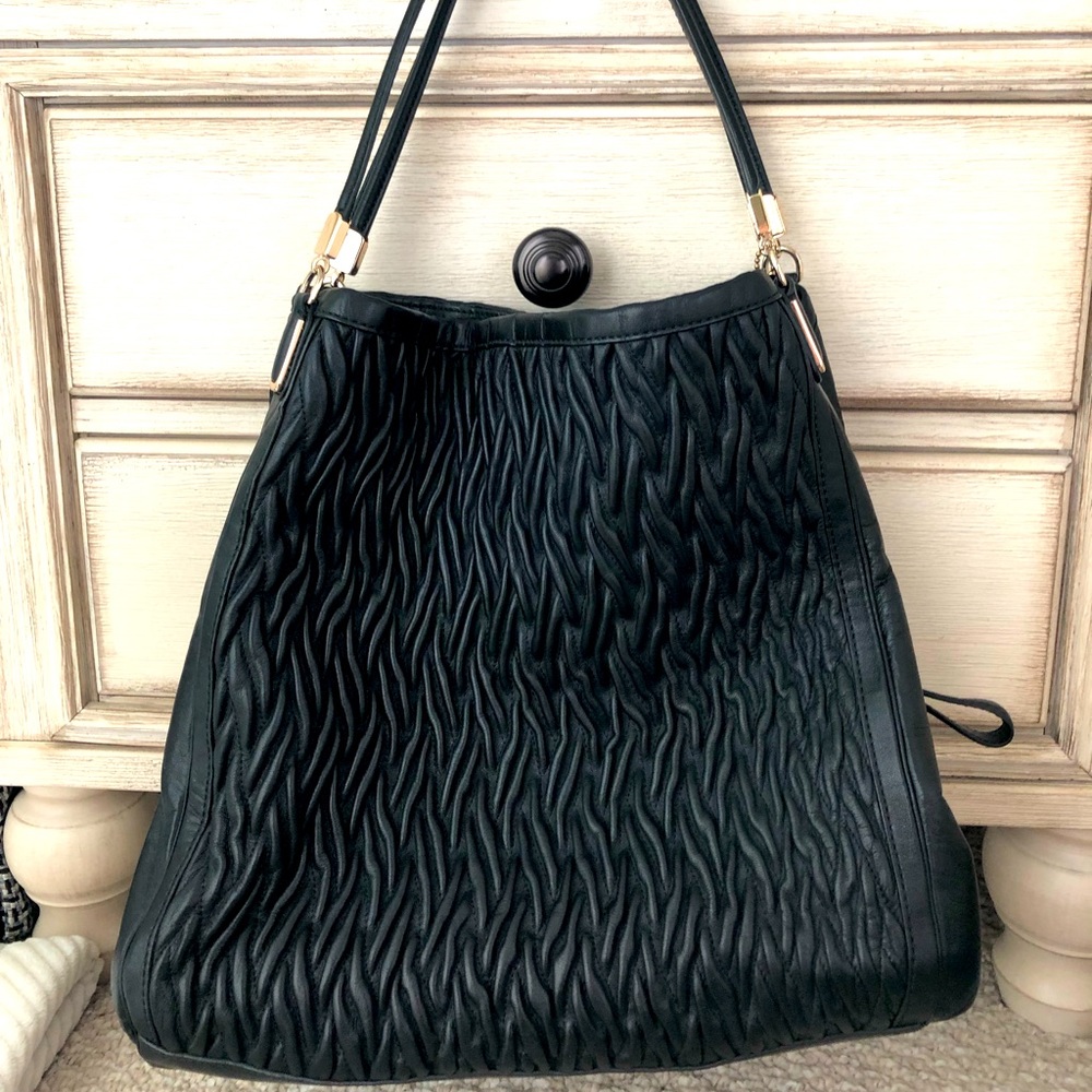 Coach leather purse
